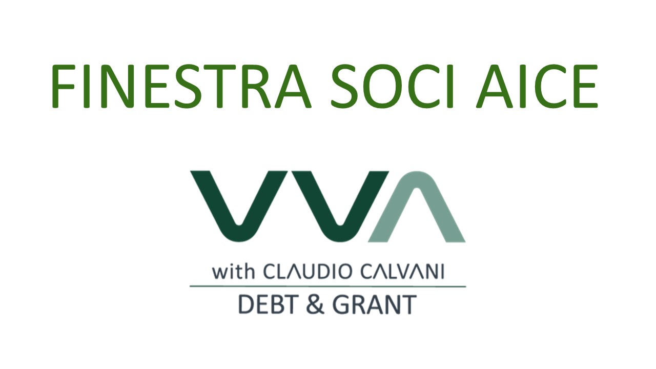 Convenzione Aice - VVA DEBT & GRANT SRL