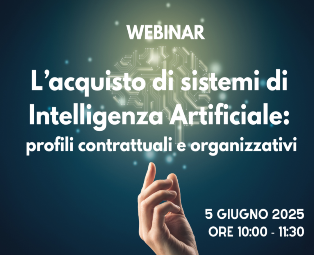 WEBINAR INTELLIGENZA ARTIFICIALE